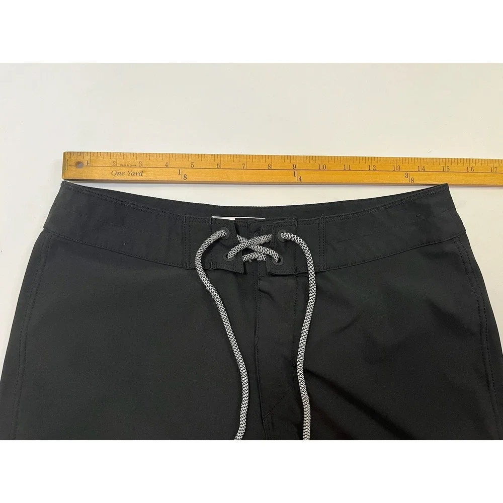 Salty Crew Boardshorts Mens 30 Black 4-Way Stretch Surf Swim Shorts